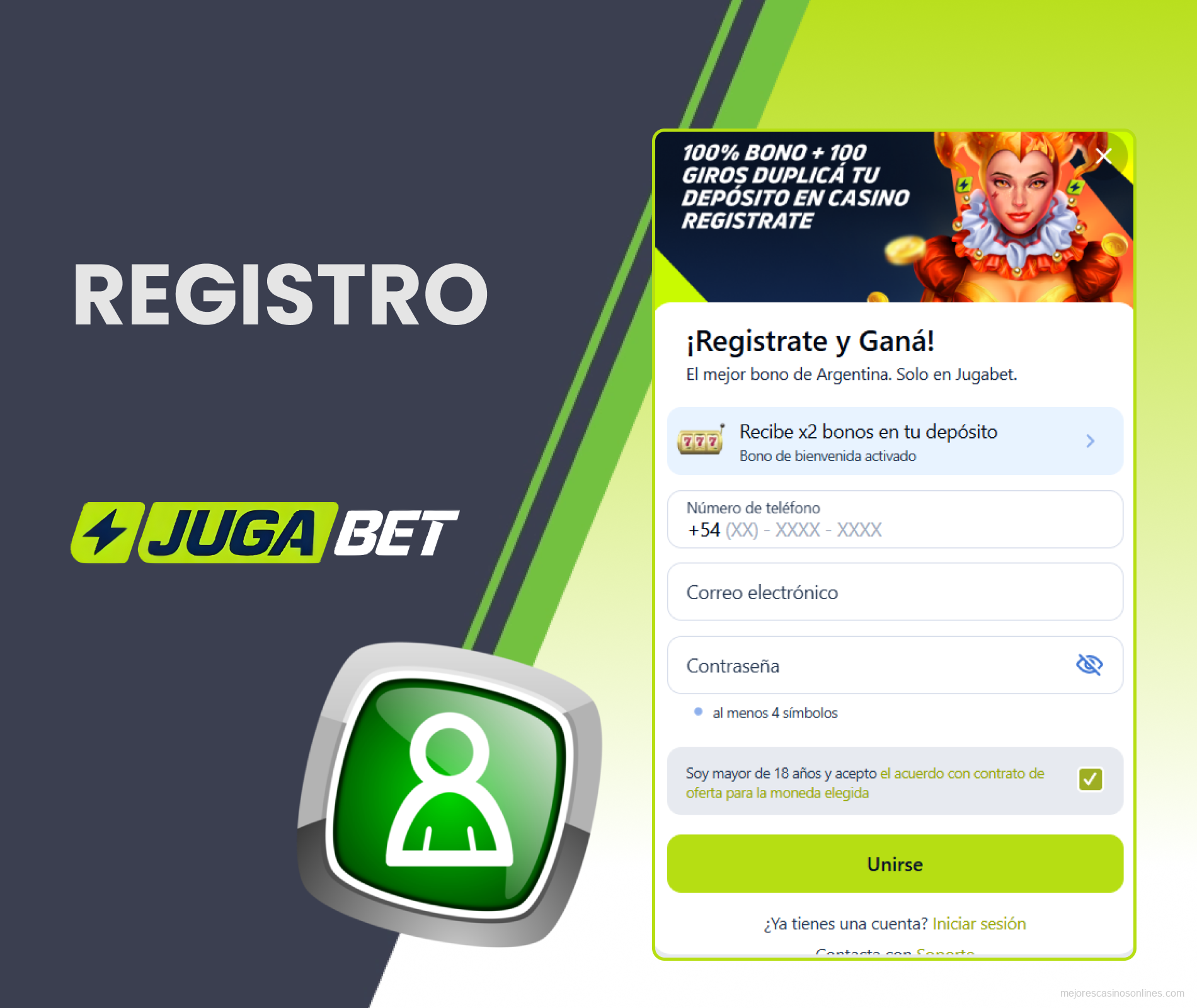 Guía rápida para abrir una cuenta en JugaBet desde Argentina